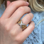 Tiffany Diamond and Gold Ring-Charlotte Sayers Antique Jewellery
