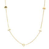Tiffany Heart Lariat Necklace-Charlotte Sayers Antique Jewellery
