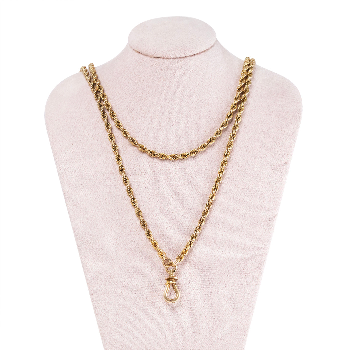 Victorian 15ct Gold Guard Chain-Charlotte Sayers Antique Jewellery