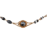 Victorian Banded Agate Necklace-Charlotte Sayers Antique Jewellery