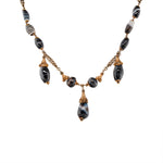 Victorian Banded Agate Necklace-Charlotte Sayers Antique Jewellery