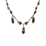 Victorian Banded Agate Necklace-Charlotte Sayers Antique Jewellery