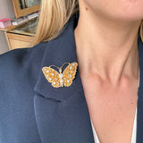 Victorian Butterfly Brooch-Charlotte Sayers Antique Jewellery