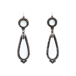 Victorian Chalcedony and Cut Steel Suite-Charlotte Sayers Antique Jewellery