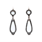 Victorian Chalcedony and Cut Steel Suite-Charlotte Sayers Antique Jewellery