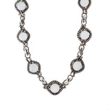 Victorian Chalcedony and Cut Steel Suite-Charlotte Sayers Antique Jewellery