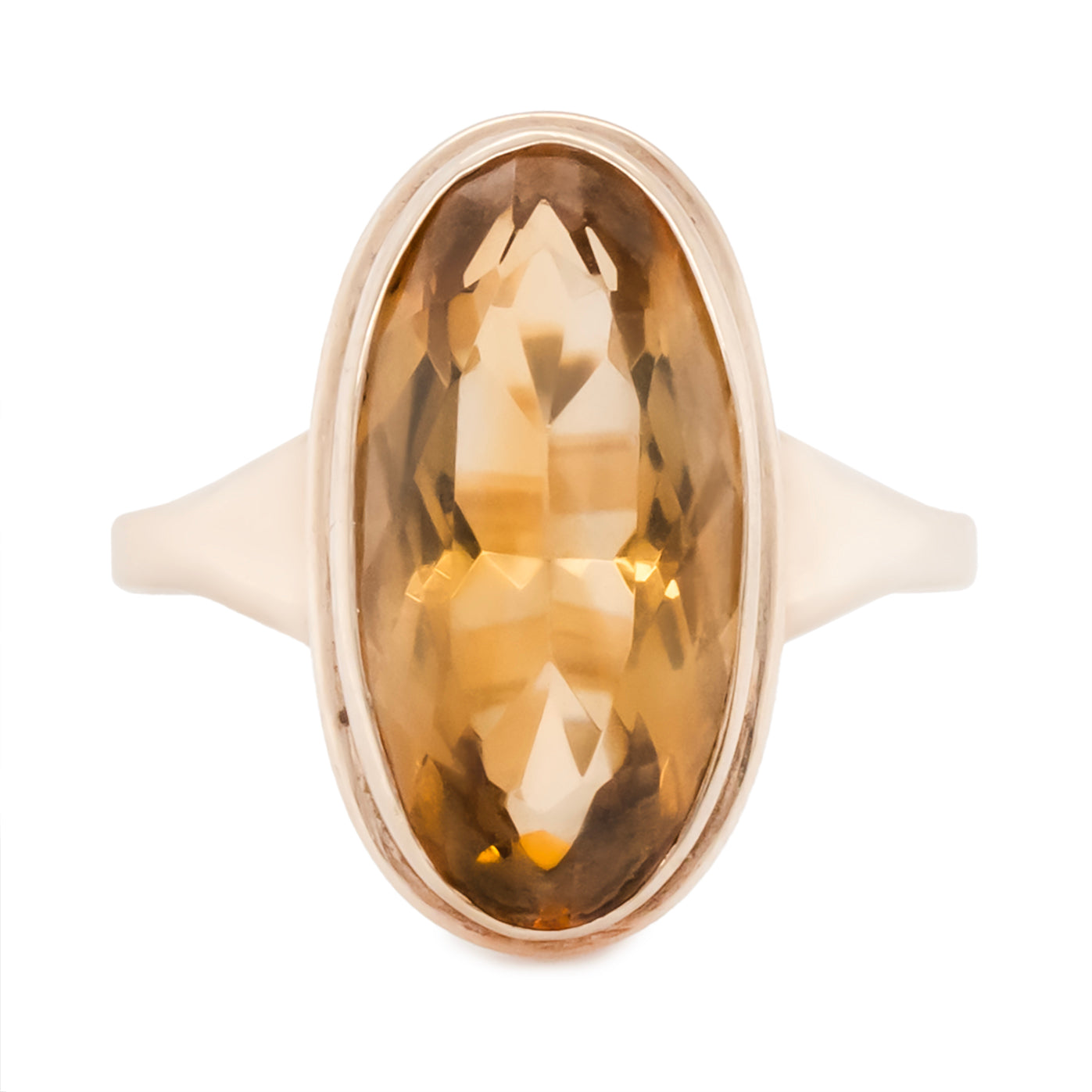 Victorian Citrine Ring