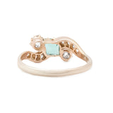 Victorian Emerald and Diamond Ring-Charlotte Sayers Antique Jewellery