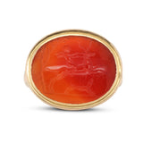 Victorian Intaglio Ring-Charlotte Sayers Antique Jewellery