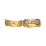 Victorian Locket Mizpah Ring-Charlotte Sayers Antique Jewellery