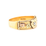 Victorian Locket Mizpah Ring-Charlotte Sayers Antique Jewellery