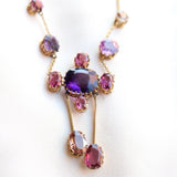 Victorian Multi-Gem Necklace-Charlotte Sayers Antique Jewellery