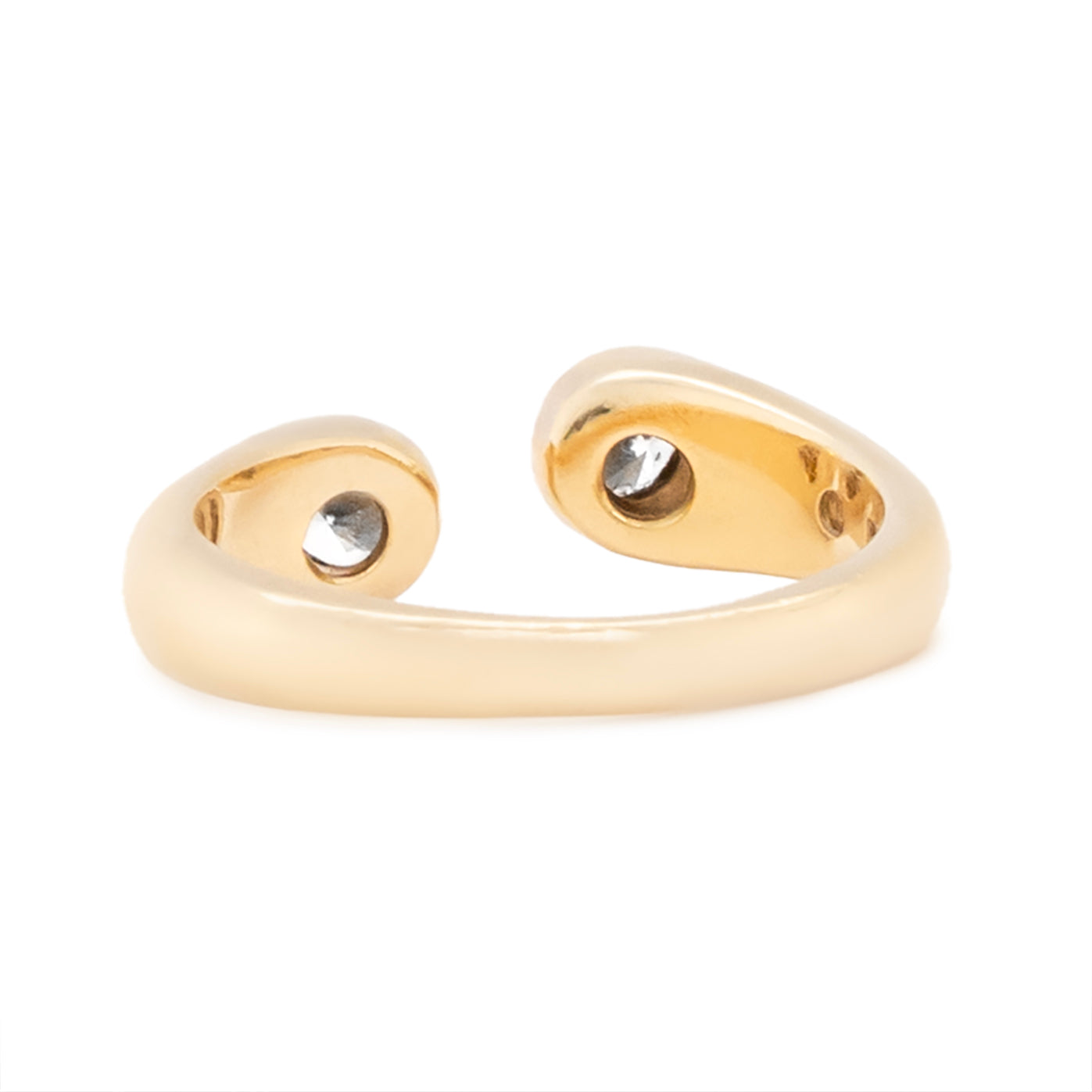 Vintage Diamond and Gold Ring-Charlotte Sayers Antique Jewellery