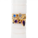Wendy Ramshaw Ring Stack-Charlotte Sayers Antique Jewellery