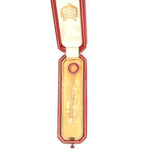 Cartier Art Deco Winning Post Stick Pin