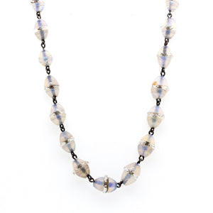 Beautiful 1920's Water Opal Necklace