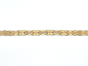 Victorian 18ct Gold and Diamond Bracelet