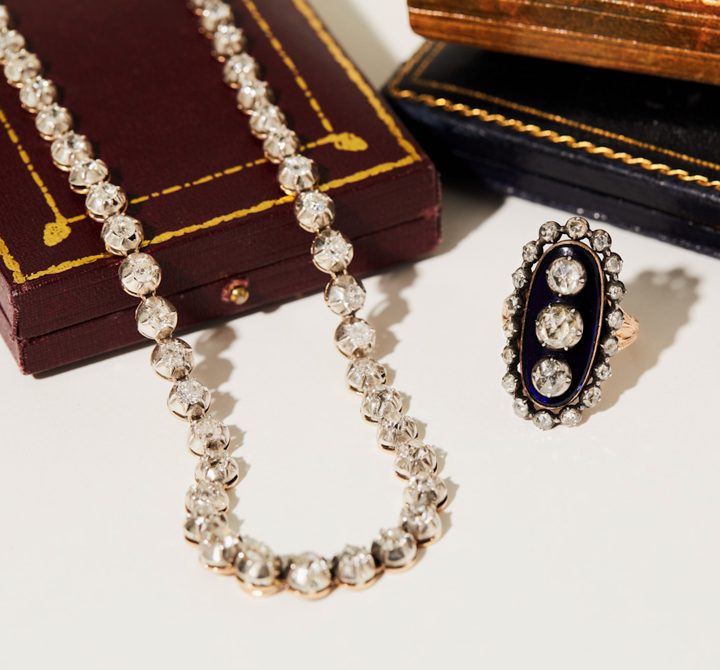 Cut Down Settings in Antique Jewellery