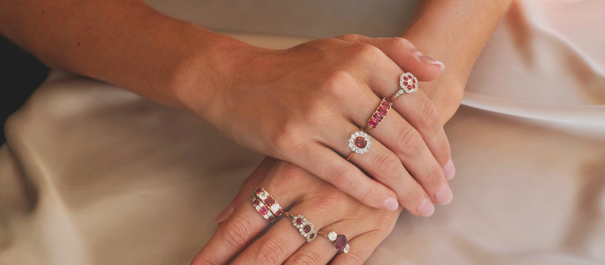 Ruby Engagement Rings