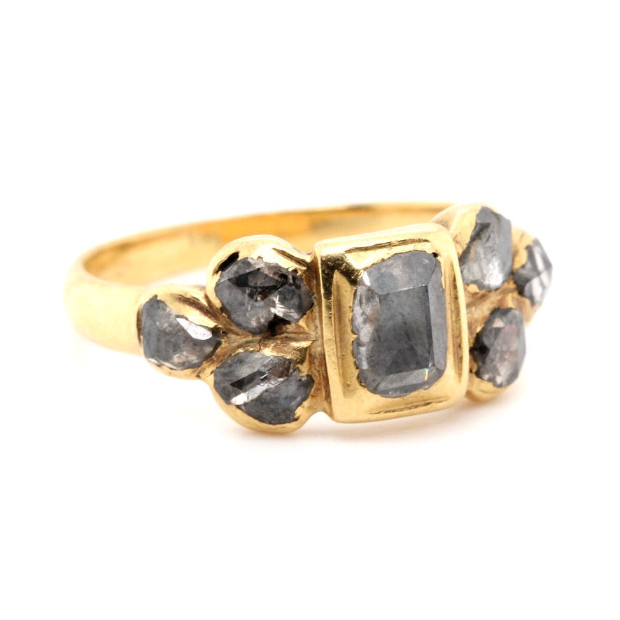 17th Century Diamond Ring-Charlotte Sayers Antique Jewellery