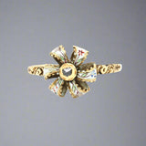 17th Century Diamond and Enamel Ring-Charlotte Sayers Antique Jewellery