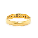 17th Century Posy Ring-Charlotte Sayers Antique Jewellery