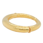 18ct Gold Torque Bangle-Charlotte Sayers Antique Jewellery