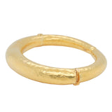 18ct Gold Torque Bangle-Charlotte Sayers Antique Jewellery