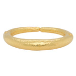 18ct Gold Torque Bangle-Charlotte Sayers Antique Jewellery
