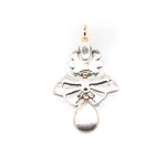 18th Century Diamond Pendant-Charlotte Sayers Antique Jewellery