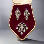 18th Century Diamond Suite-Charlotte Sayers Antique Jewellery