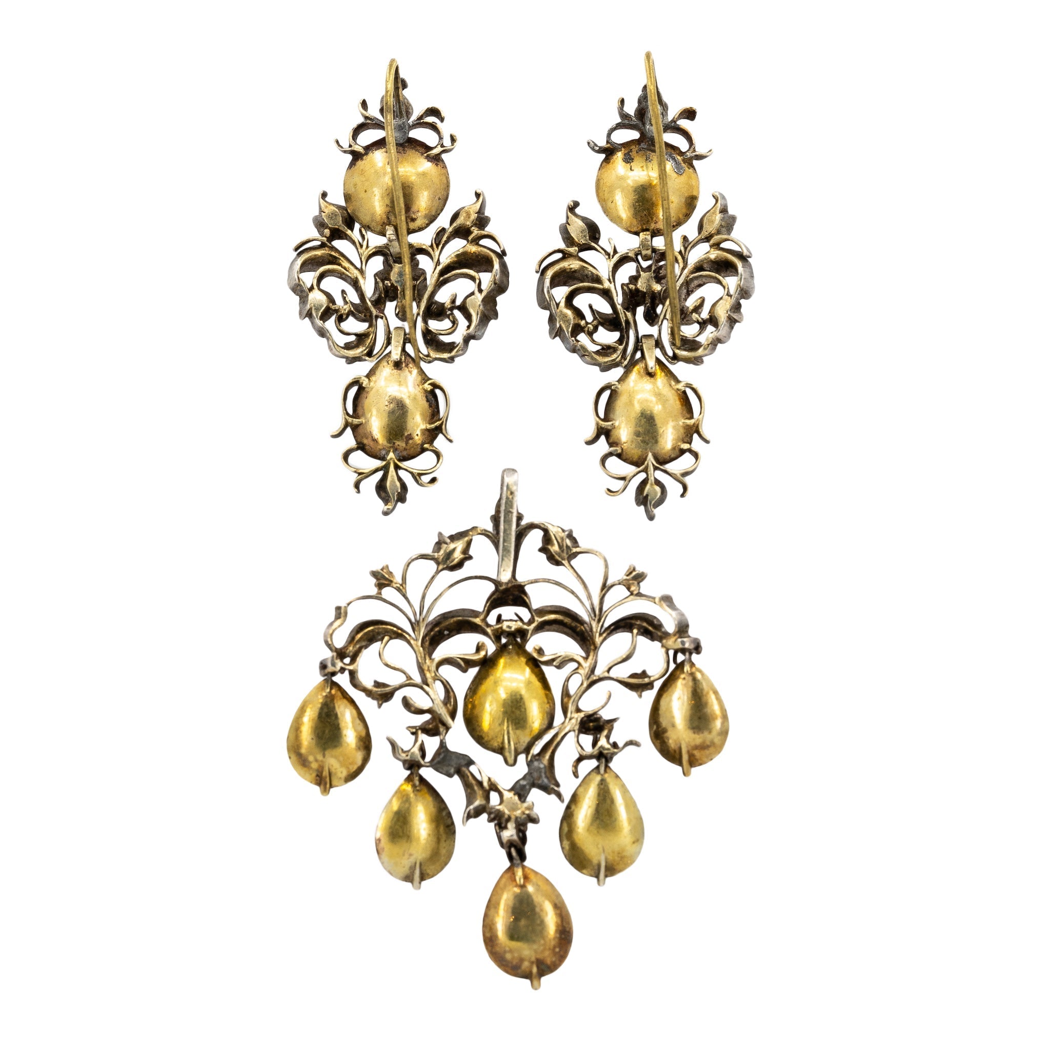 18th Century Diamond Suite-Charlotte Sayers Antique Jewellery