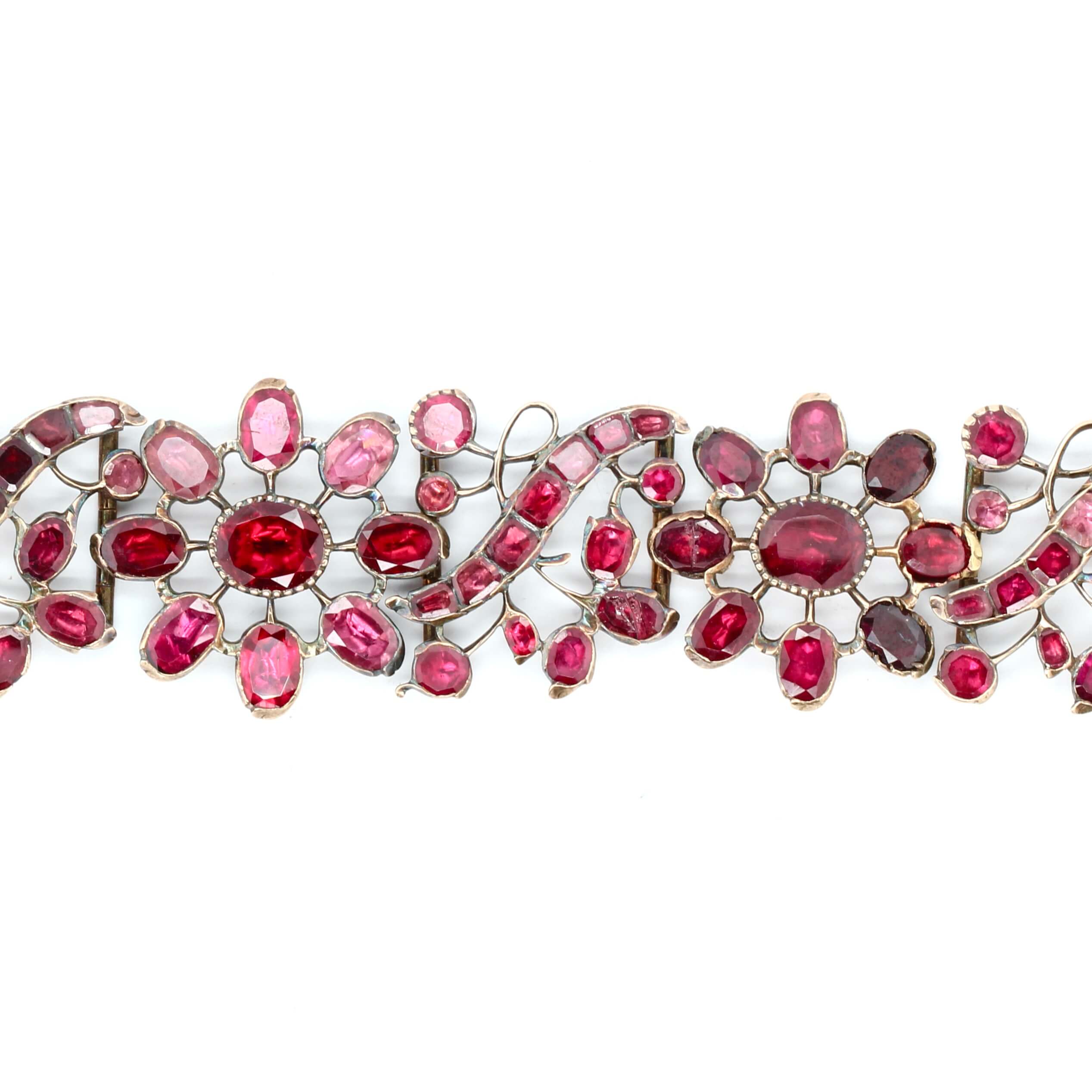 18th Century Garnet Choker-Charlotte Sayers Antique Jewellery