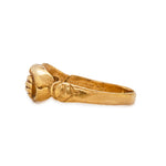 18th Century Gold Fedé Ring-Charlotte Sayers Antique Jewellery