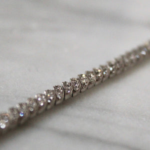 1920's Diamond & Platinum Bracelet-Charlotte Sayers Antique Jewellery