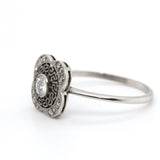 1920's Diamond and Platinum Ring-Charlotte Sayers Antique Jewellery