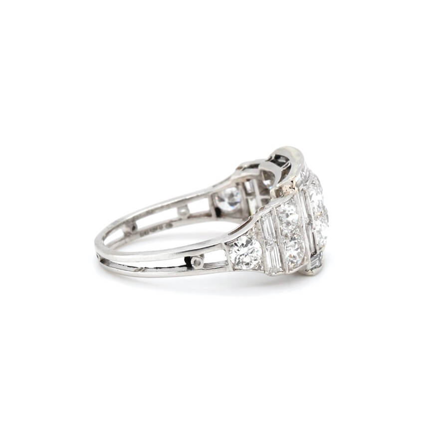 1930s Diamond Ring-Charlotte Sayers Antique Jewellery