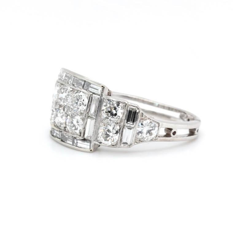 1930s Diamond Ring-Charlotte Sayers Antique Jewellery