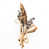 1940s Wheatsheaf Brooch-Charlotte Sayers Antique Jewellery