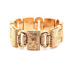 1950s Gold Bracelet-Charlotte Sayers Antique Jewellery