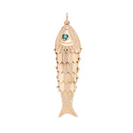 1960's Articulated Fish Pendant-Charlotte Sayers Antique Jewellery