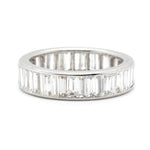 1960's Baguette Diamond Eternity Ring-Charlotte Sayers Antique Jewellery