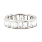 1960's Baguette Diamond Eternity Ring-Charlotte Sayers Antique Jewellery