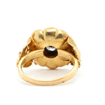 1970's Diamond Flower Ring-Charlotte Sayers Antique Jewellery