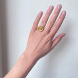 1970's Diamond Flower Ring-Charlotte Sayers Antique Jewellery