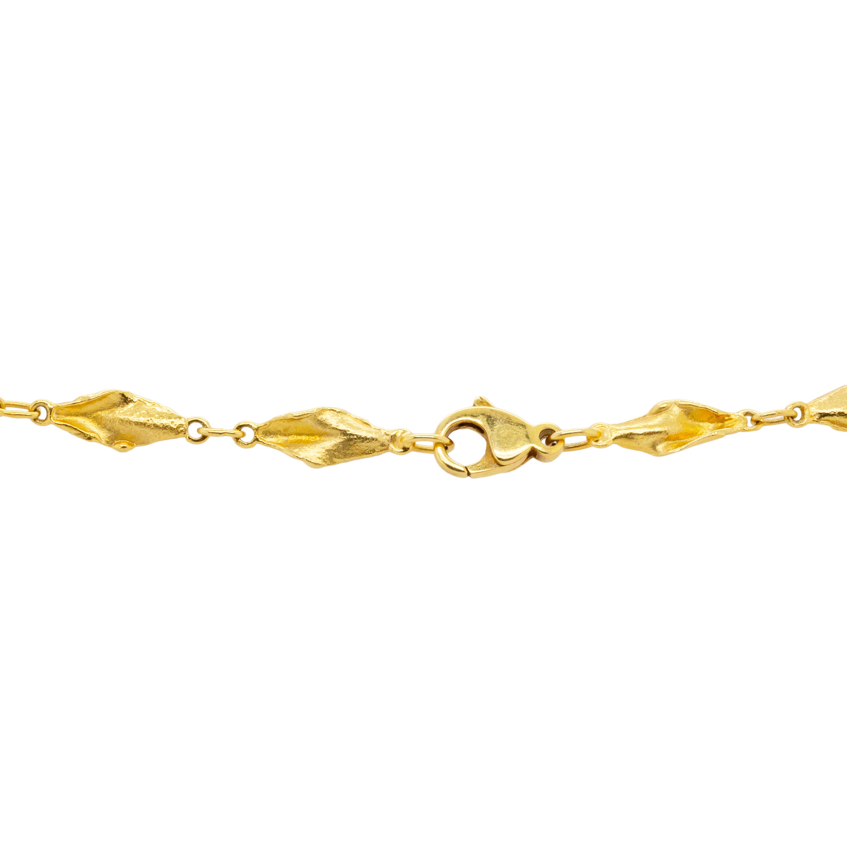 1970s Gold Necklace-Charlotte Sayers Antique Jewellery