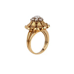 1970's Gold and Diamond Ring-Charlotte Sayers Antique Jewellery