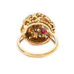 1970s Ruby and Diamond Ring-Charlotte Sayers Antique Jewellery