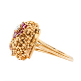 1970s Ruby and Diamond Ring-Charlotte Sayers Antique Jewellery