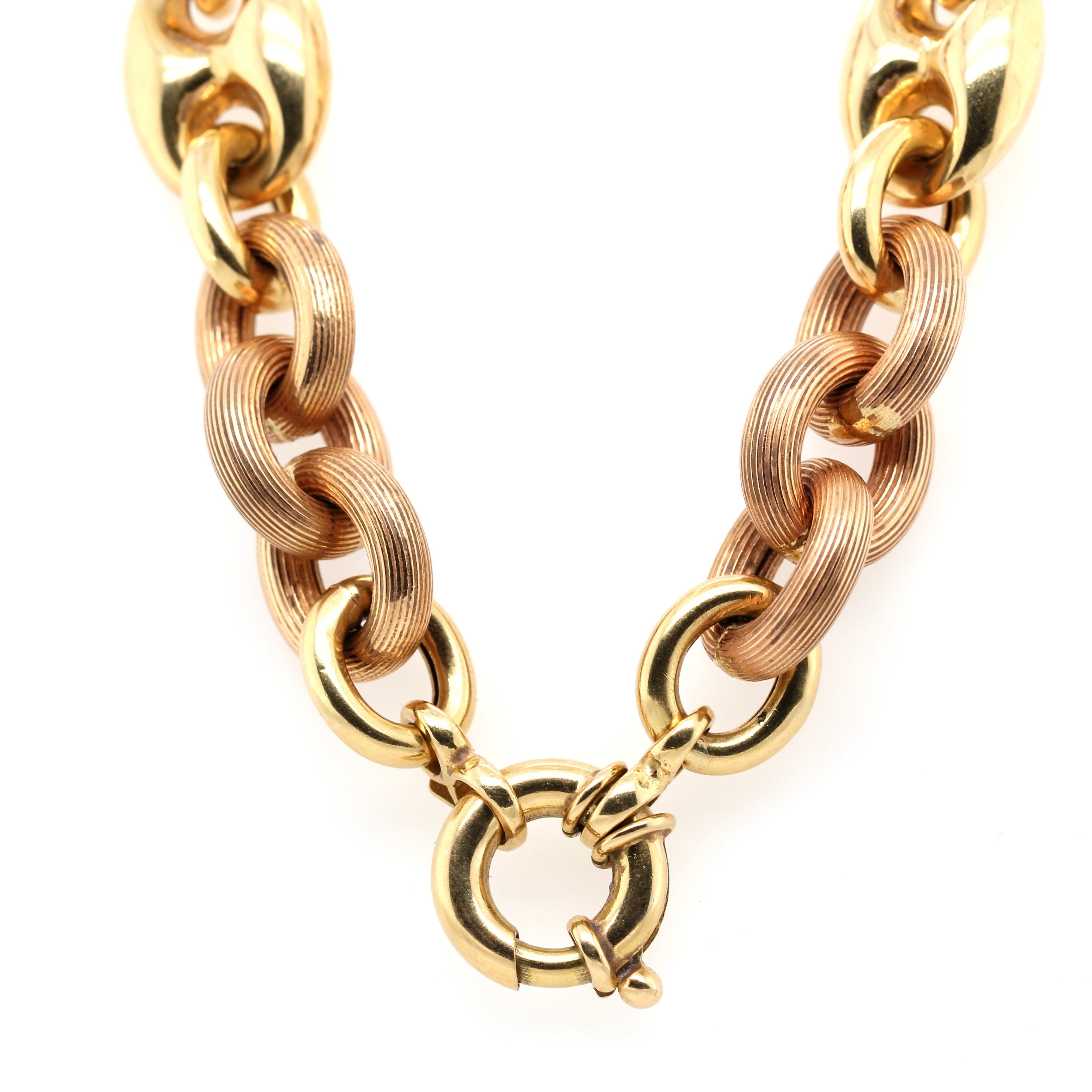 1980's Chain Necklace-Charlotte Sayers Antique Jewellery